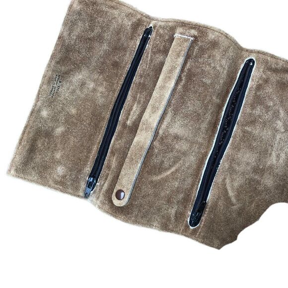 Vintage 1976 Bruxton Genuine Leather Wallet Brown - Picture 6 of 13